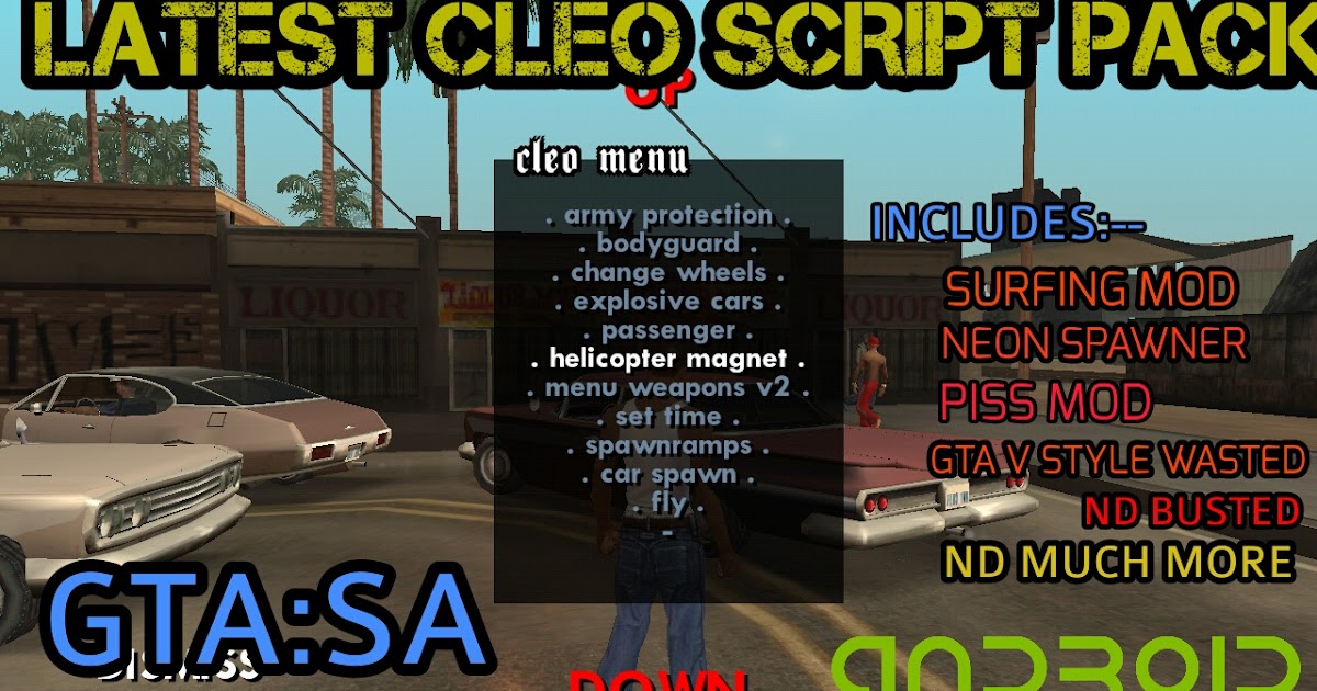 download cleo menu for android